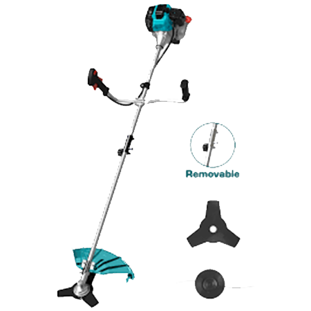 TOTAL 2in1 Gasoline Grass Trimmer and Brush Cutter
